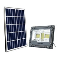  100W Solar Rechargeable LED Flood Light IP67 with Power supply and Remote