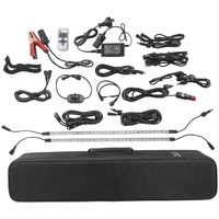 2000 Lumen 4 Bar LED Camping Kit 12/240V Rovin SL8969Fast and effective way to provide light.