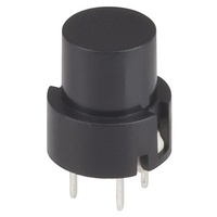 Black Snap Action Keyboard Switch - PCB Mount