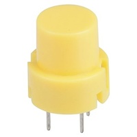 Yellow Snap Action Keyboard Switch - PCB Mount