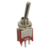 SPDT Sub-Miniature Toggle Switch - Solder Tag