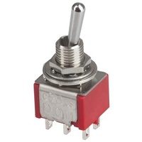 DPDT Miniature Toggle Switch - Solder Tag