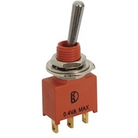 Sealed Mini Toggle Switch 2A 250VAC
