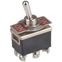 DPDT 6A 250VAC Extra Heavy Duty Toggle Switch