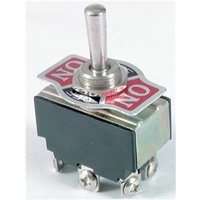 DPDT 6A 240VAC Heavy Duty Centre Off Standard Toggle Switch