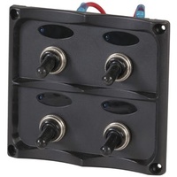 4 Gang Switch Panel with LED indicators