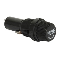 Low Voltage 10A 3AG Panel Mount Fuse Holder