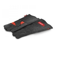 Protective Leather Gloves for Campfire Use