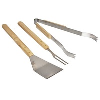 BBQ Tools with Spatula,Tongs and Fork