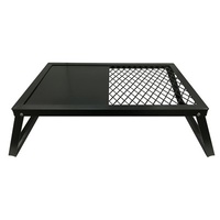 Barbecue Plate with Folding Legs