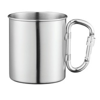 Single Wall Stainless Steel Cup 400ml