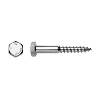 316 Hex Coach - Stainless Steel  - M8 x 50mm
