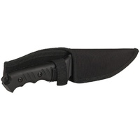 Fixed Blade Knife 245MM with Sheath  TFI526420 stainless with a dull black oxide finish.