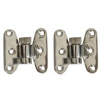 Separating Hinge 316 Cast Stainless - 57 x 55mm Square Pair 316