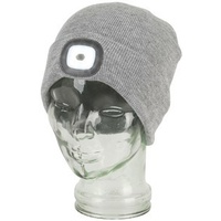 Beanie with rechargeable LED Head Lamp