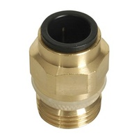 Speedfit Adaptors (Connection Pieces) - 12mm Hose to 1/2" BSP Brass Male Straight