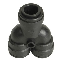 Speedfit Adaptors (Connection Pieces) - 12mm Hose to 12mm Hose 3-Way Divider