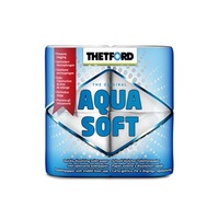 Toilet Paper - Aqua Soft Dissolve - 4 Rolls 2 Ply