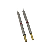 Tip Tweezer Cartridge Pair Chisel 1.00mm TS1746Spare 1mm tweezer tip cartridge to suit Thermaltronics soldering station.