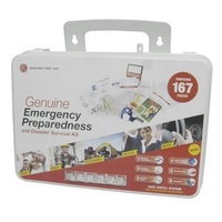Emergency Preparedness First Aid Kit - 164 Pieces