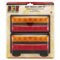 Extra Large Stop/Tail/Turn Light Sets - Combo Set Number Plate Light 200(L) x 93(W)mm