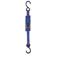 Tie-Down Products - Twin Pack 1.5x25mm Hook/Hook Ratchet 800kg