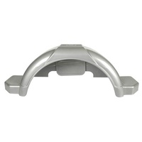 Silver Mudguard for 9-10" Wheel