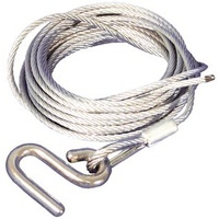 Cable Type Line - 6.0m (20ft) x 4mm Cable with ‘S’ Hook