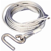 Cable Type Line - 7.6m (25ft) x 5mm Cable with Snaphook