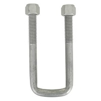 Galvanised Square U-Bolt 100x50mm