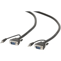 VGA Monitor Lead with 3.5mm Audio 1.8m