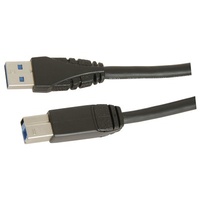 USB 3.0 lead - Std A Plug to Std B Plug 1.8m