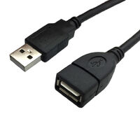 LEAD USB2.0 480MBPS PLUG A-SKT 1.8M   I PC