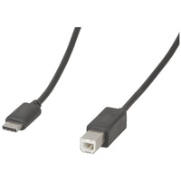 USB Type C to USB 2.0 B Lead 1.8m