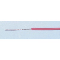 Red Flexible Light Duty Hook-up Wire. 