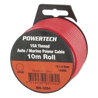 Red 15 Amp DC Power Cable Handy Pack
