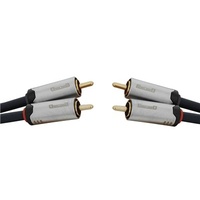 2 x RCA Plugs to 2 x RCA Plugs HQ - 3m