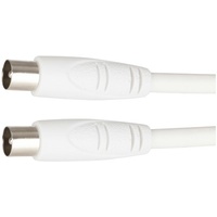 TV Coaxial Plug to TV Coaxial Plug Cable - 1.5m