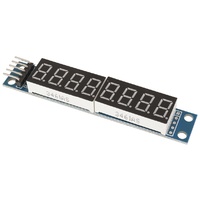 8 Digit 7 Segment Display Module XC3714Build a project with heaps of 7-segment displays without using up a lot of IO pins!