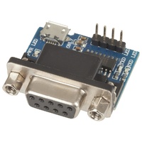RS-232 to TTL UART Converter Module XC3724Connect a legacy device (or computer) to your existing Arduino board.
