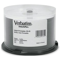 Verbatim (P-Cyanine) CD-R 80min/700MB 50 Pack Spindle 52x