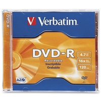 Verbatim DataLifePlus (Azo) DVD-R 4.7 GB Jewel Case Singles 16x