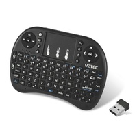 Mini Wireless Keyboard with Touchpad Mouse XC4951This miniature keyboard is small enough to be handheld and includes a touchpad for mouse control• Ful