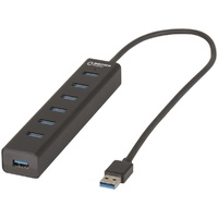 USB 3.0 7 Port Slimline Hub XC4957Provides full USB 3.0 functionality to 7 ports.