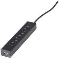 USB 2.0 10 Port Slimline Hub