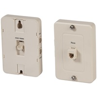 Clip-On ADSL2+/VDSL2+ Wall Plate Splitter/Filter