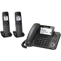 Panasonic Combination Corded/Cordless Telephone - Twin Cordless