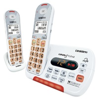 Uniden Hearing Impaired Cordless Telephone YT9040Uniden Cordless Telephone System with Answering Machine• Ideal for users with hearing impairment• Inc