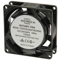 80mm 240V AC Thin Fan