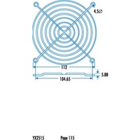 120mm Fan Finger Guard